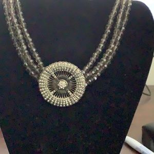 Heidi Daus Belgian Disc Necklace
